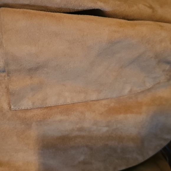 Brooks Brothets Tan Suede Blazer Brooks Brothers Size 2 Butter Soft - Picture 4 of 4